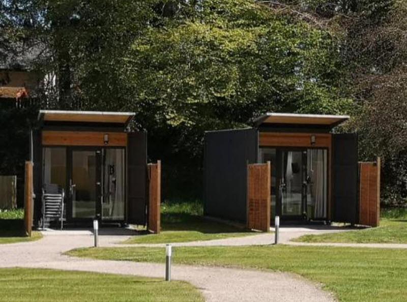 A Unique Experience In A Converted Shipping Containers, Glamness Is Adults Only