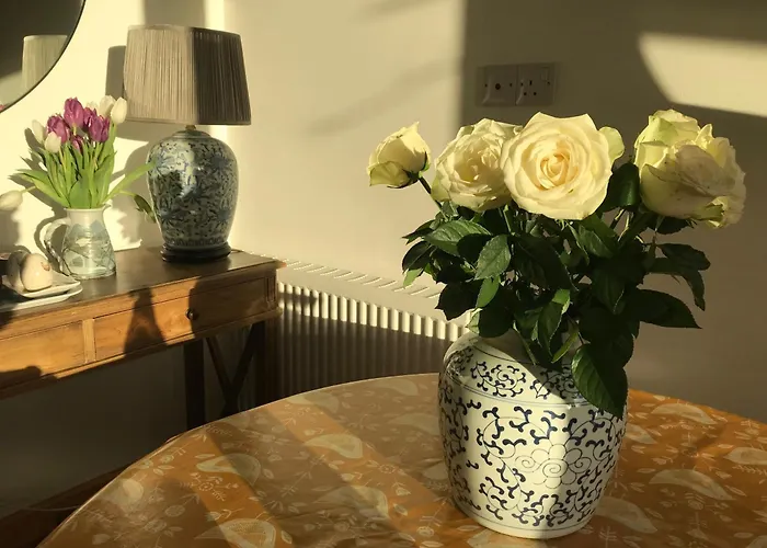 City Central Quiet Garden Apartment With Free Parking
