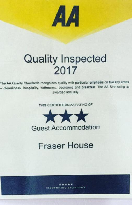 Acomodação com café da manhã  Fraser House Inverness